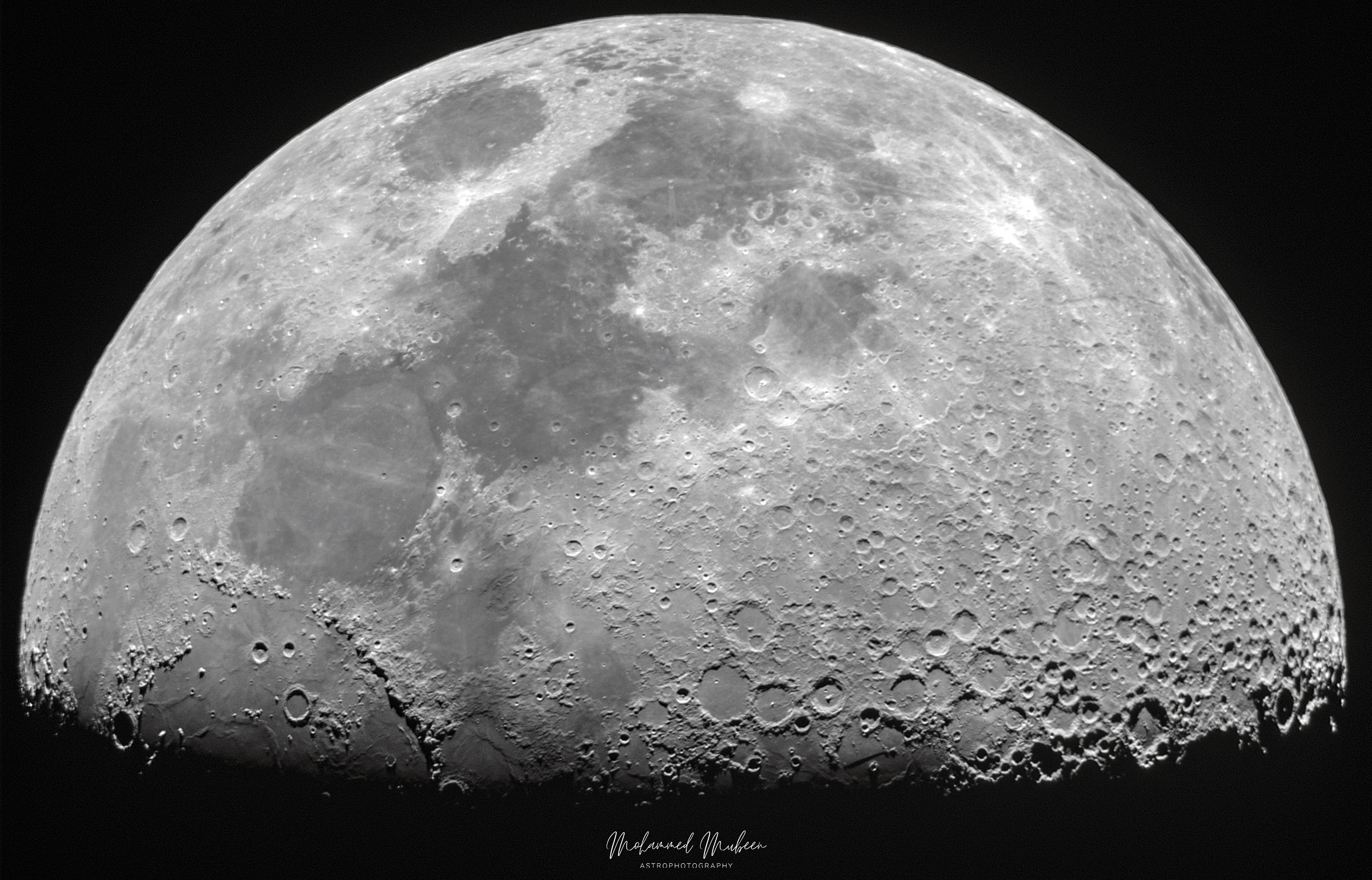 First Quarter, photo by Mohammed Mubeen